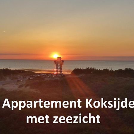 Appartement voor 6 personen in Koksijde met zeezicht Buitenkant foto