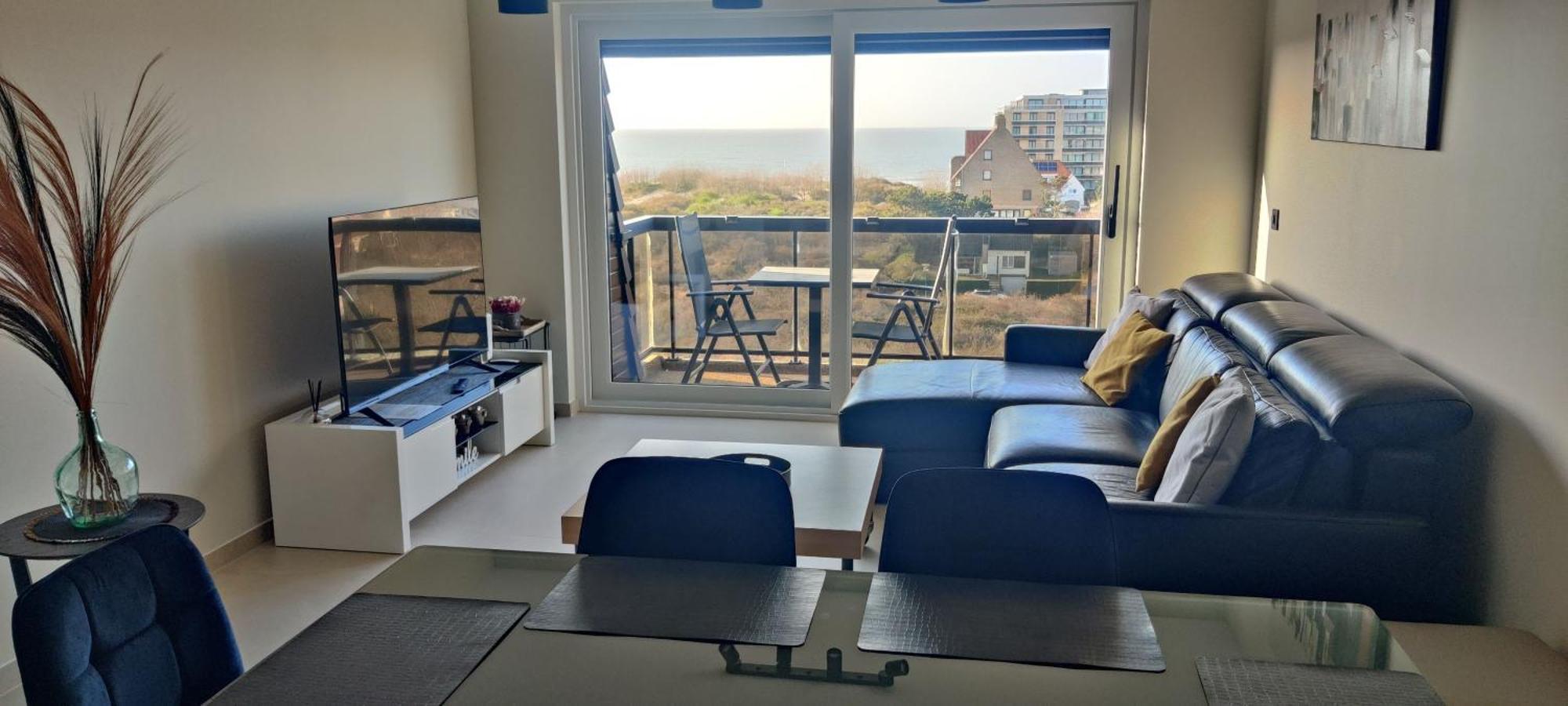Appartement voor 6 personen in Koksijde met zeezicht Buitenkant foto